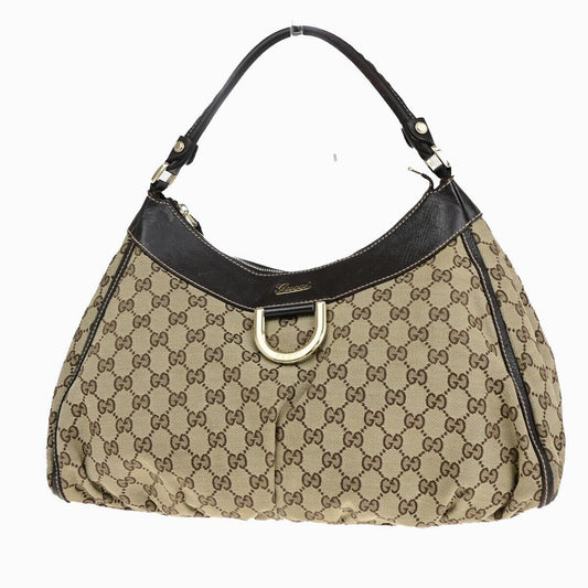 Luxury Gucci Trending 2025 Abbey  Canvas Shoulder Bag