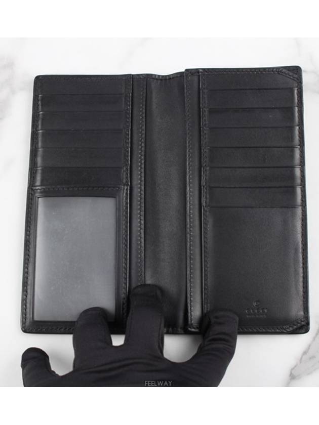 Luxury Gucci Trending 2025 Snake long wallet black