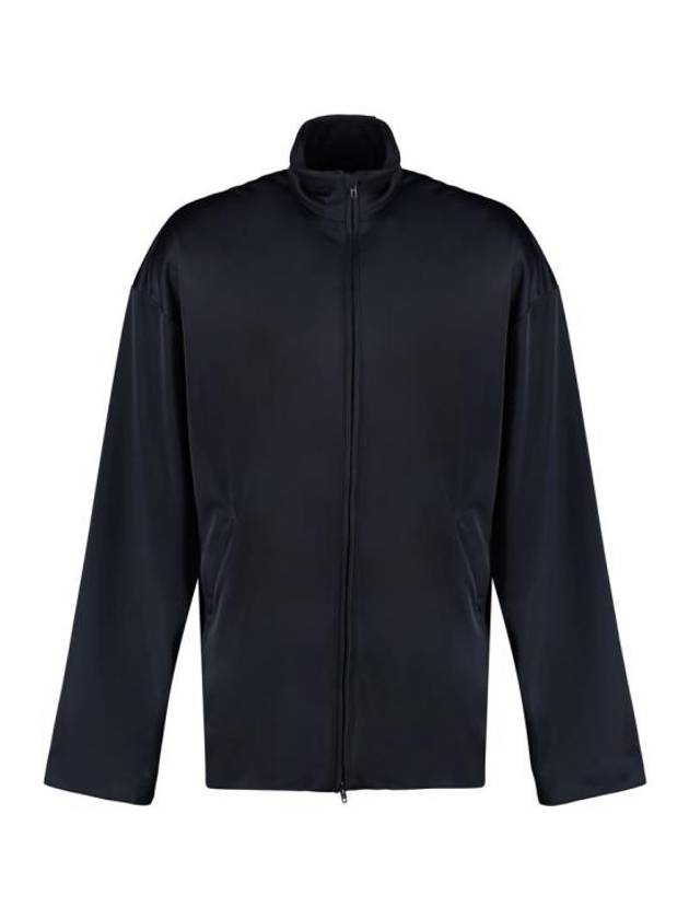 Luxury Balenciaga Side Zip Pockets Track Jacket Blue