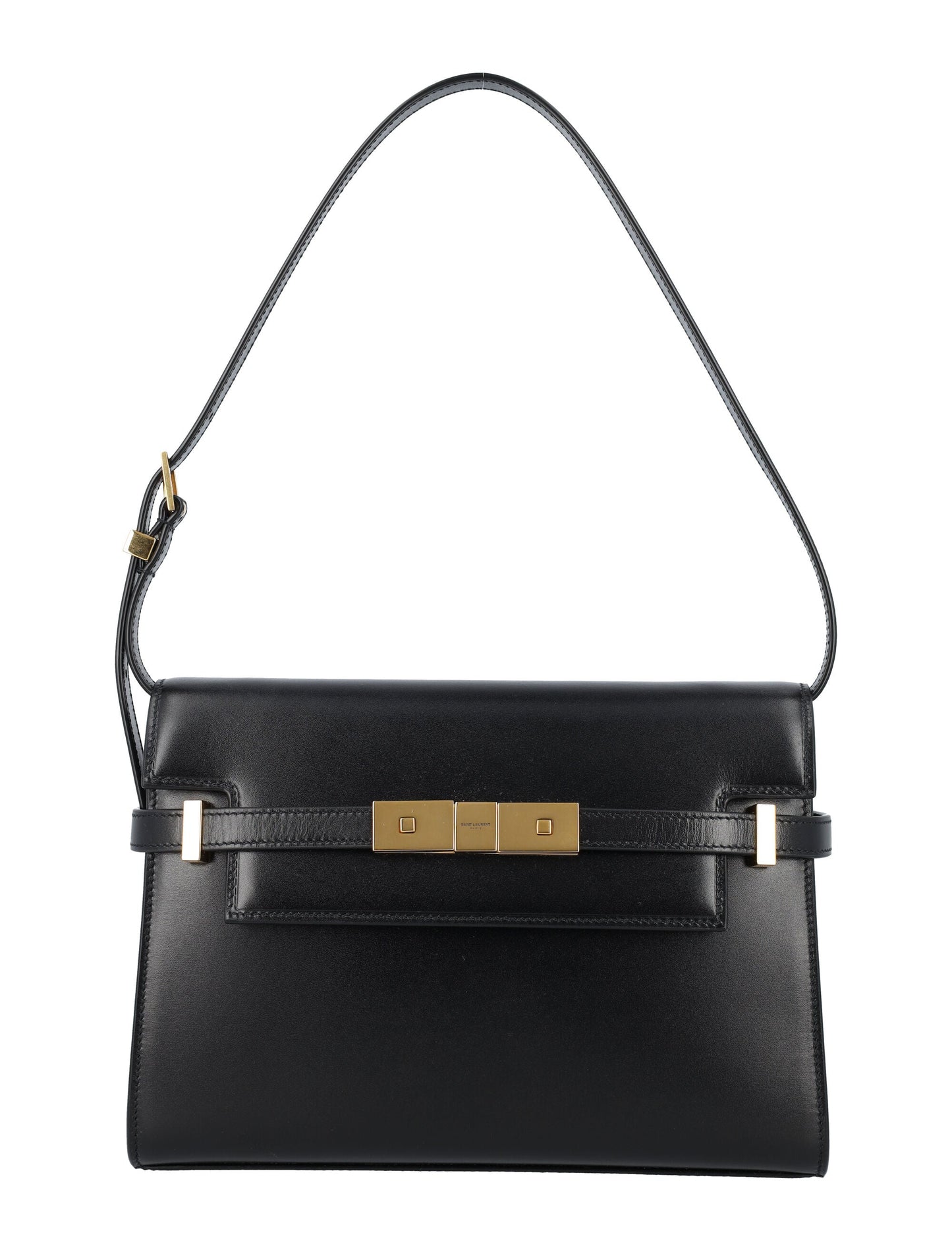 Luxury Saint Laurent Women's Manhattan Small In Box Shoulder Bag in Black | 24A6756260SX0W Color 1000