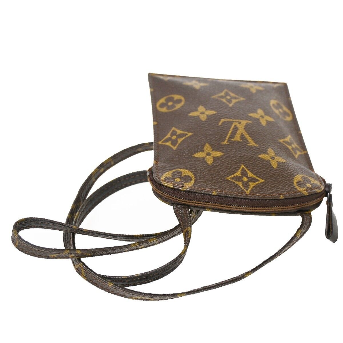 Louis Vuitton Pochette Secret  Canvas Clutch Bag ()