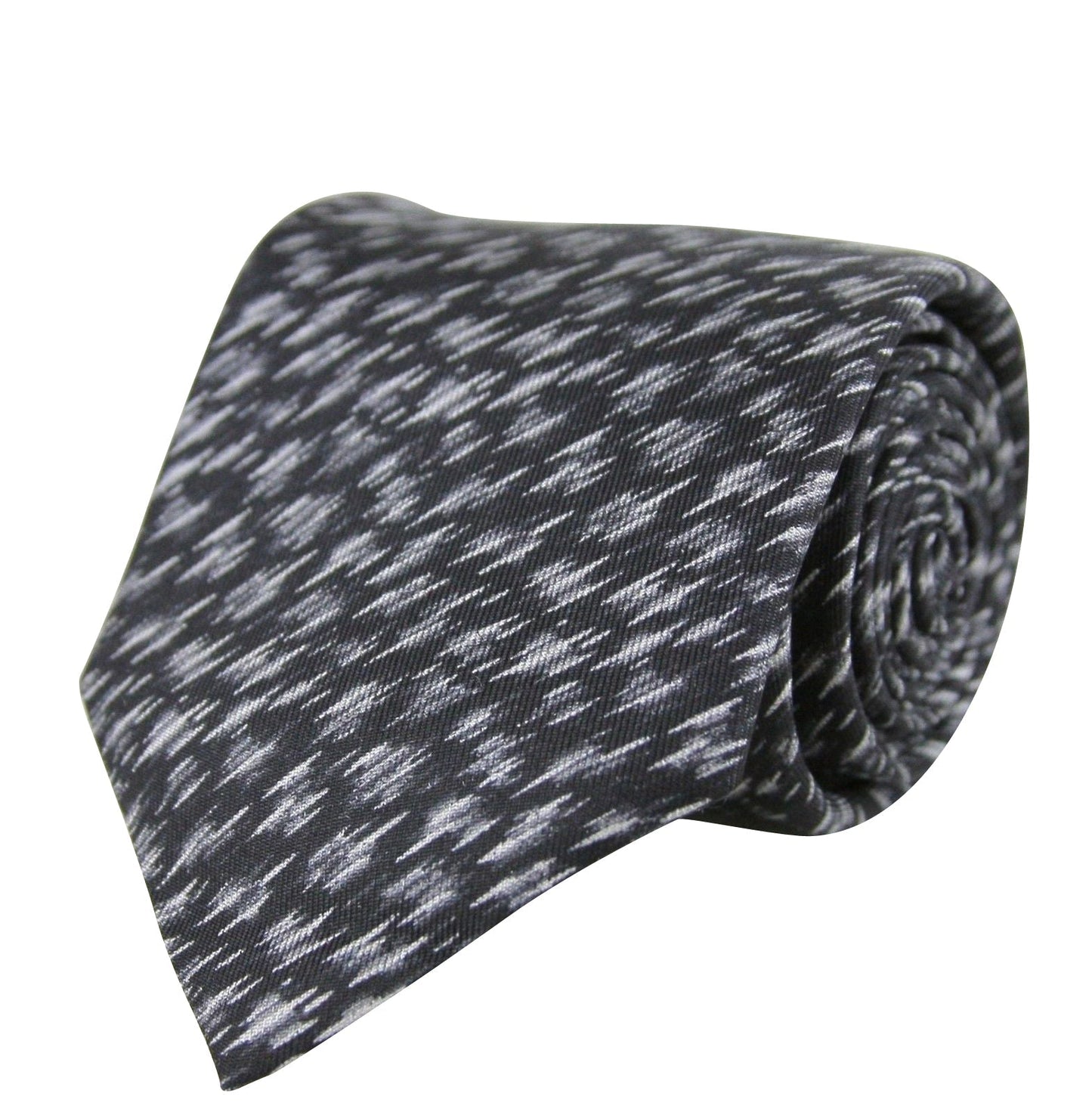 Luxury Bottega Veneta Men's Dry Brush  Silk Pattern Tie