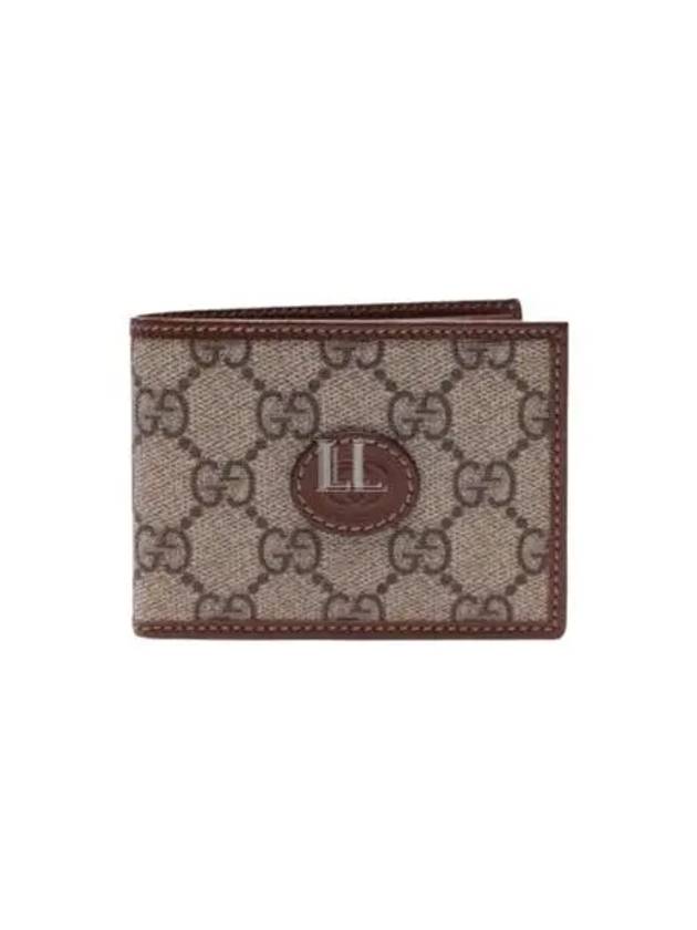 Luxury Gucci Trending 2025 Interlocking G Mini Half Wallet Beige