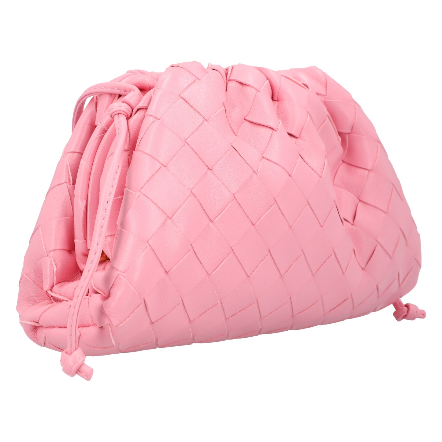 Luxury Bottega Veneta Mini Pouch pink
