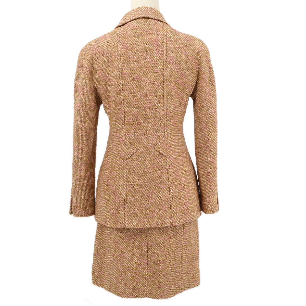 Luxury Chanel 1996 Fall boucle two-piece skirt suit #40