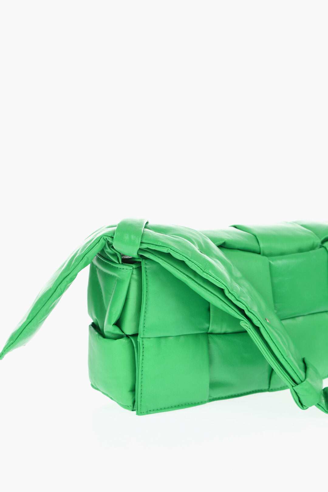 Luxury Bottega Veneta Braided Leather Crossbody Bag