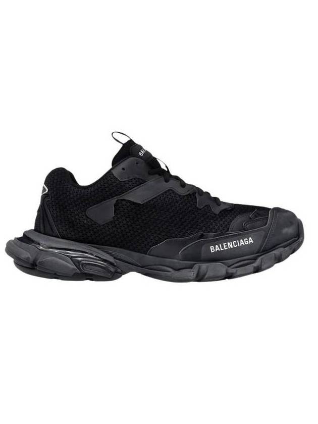 Luxury Balenciaga Track 3 Low-Top Sneakers Black