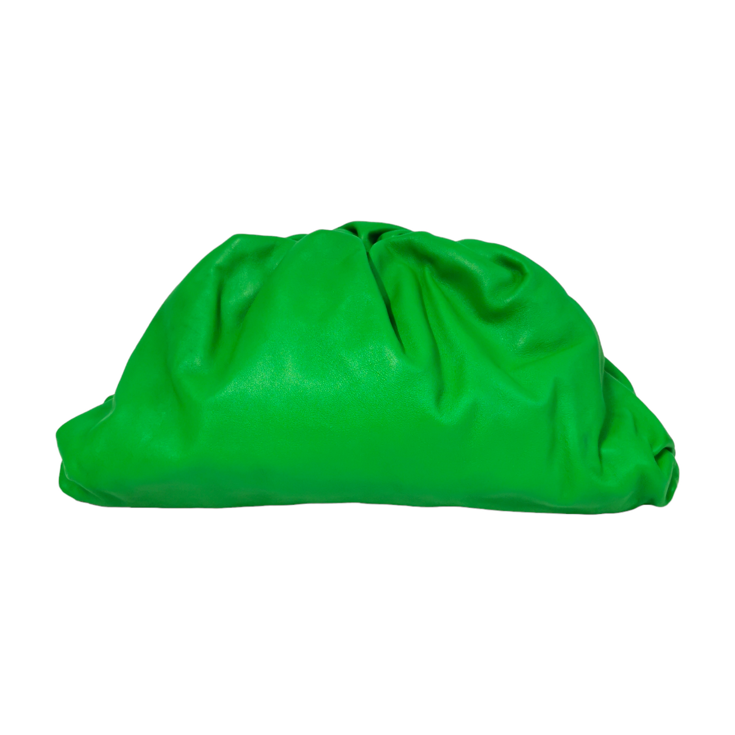 Luxury Bottega Veneta The Pouch Clutch Green