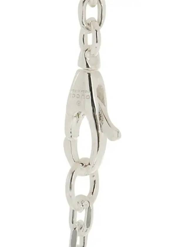 Luxury Gucci Trending 2025 Interlocking Chain Necklace Silver