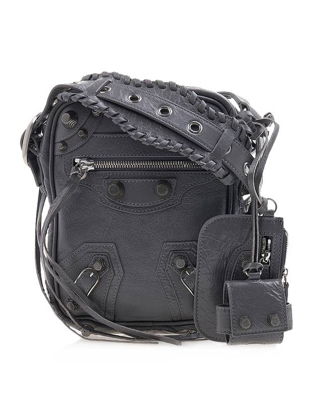 Luxury Balenciaga Le Cagole Cross Bag Dark Grey