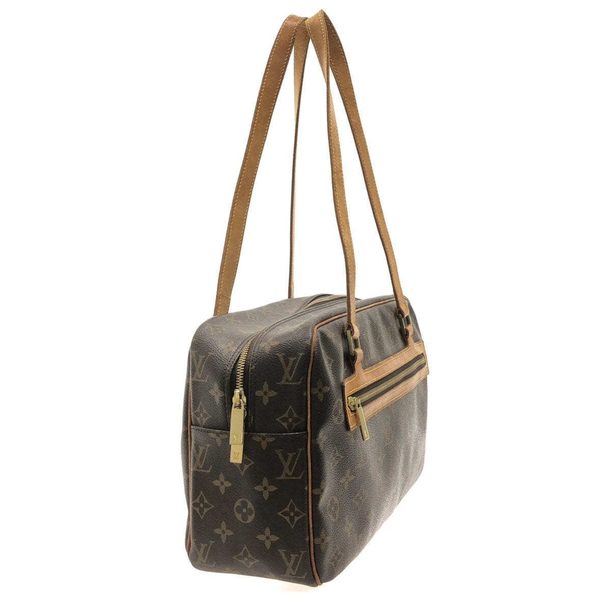 Louis Vuitton Cité  Canvas Shoulder Bag ()