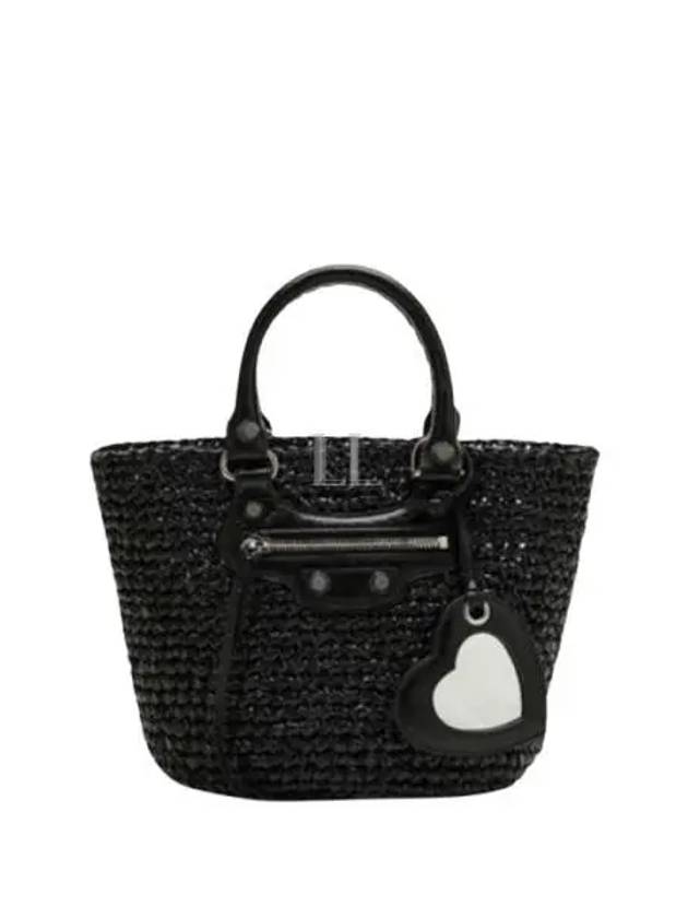 Luxury Balenciaga Le Cagole Small Tote Bag Black