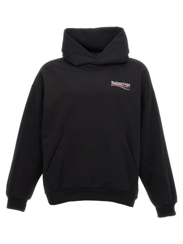 Luxury Balenciaga Political Campaign Hoodie Black