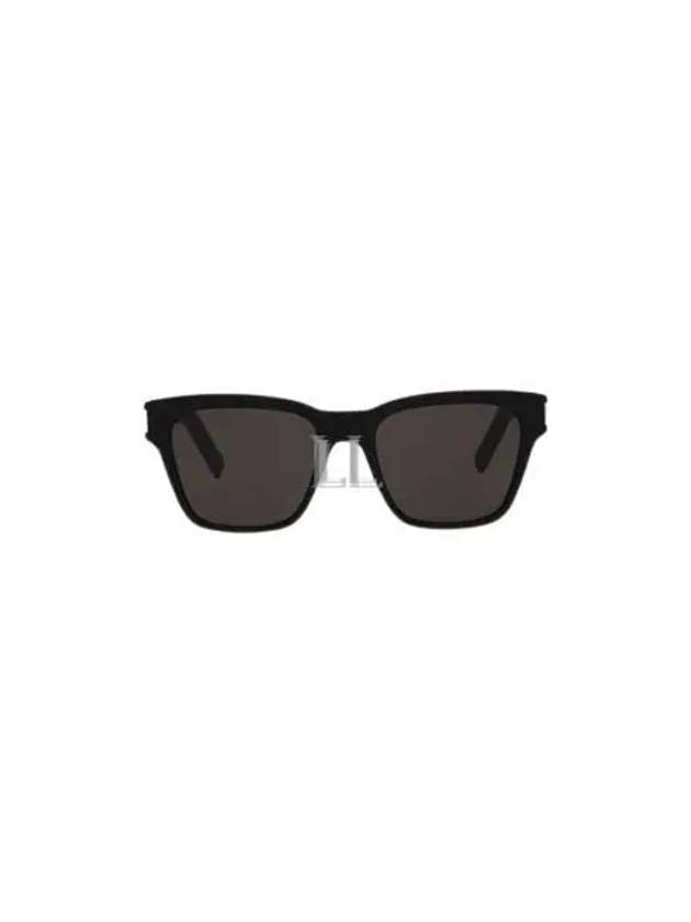 Luxury Saint Laurent Round Frame Sunglasses Black