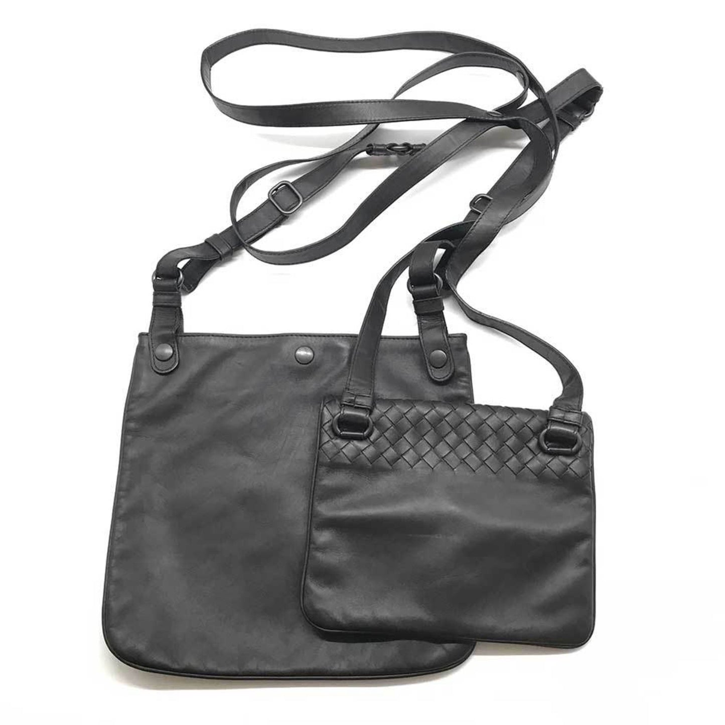 Luxury Bottega Veneta Intrecciato  Leather Shoulder Bag ()