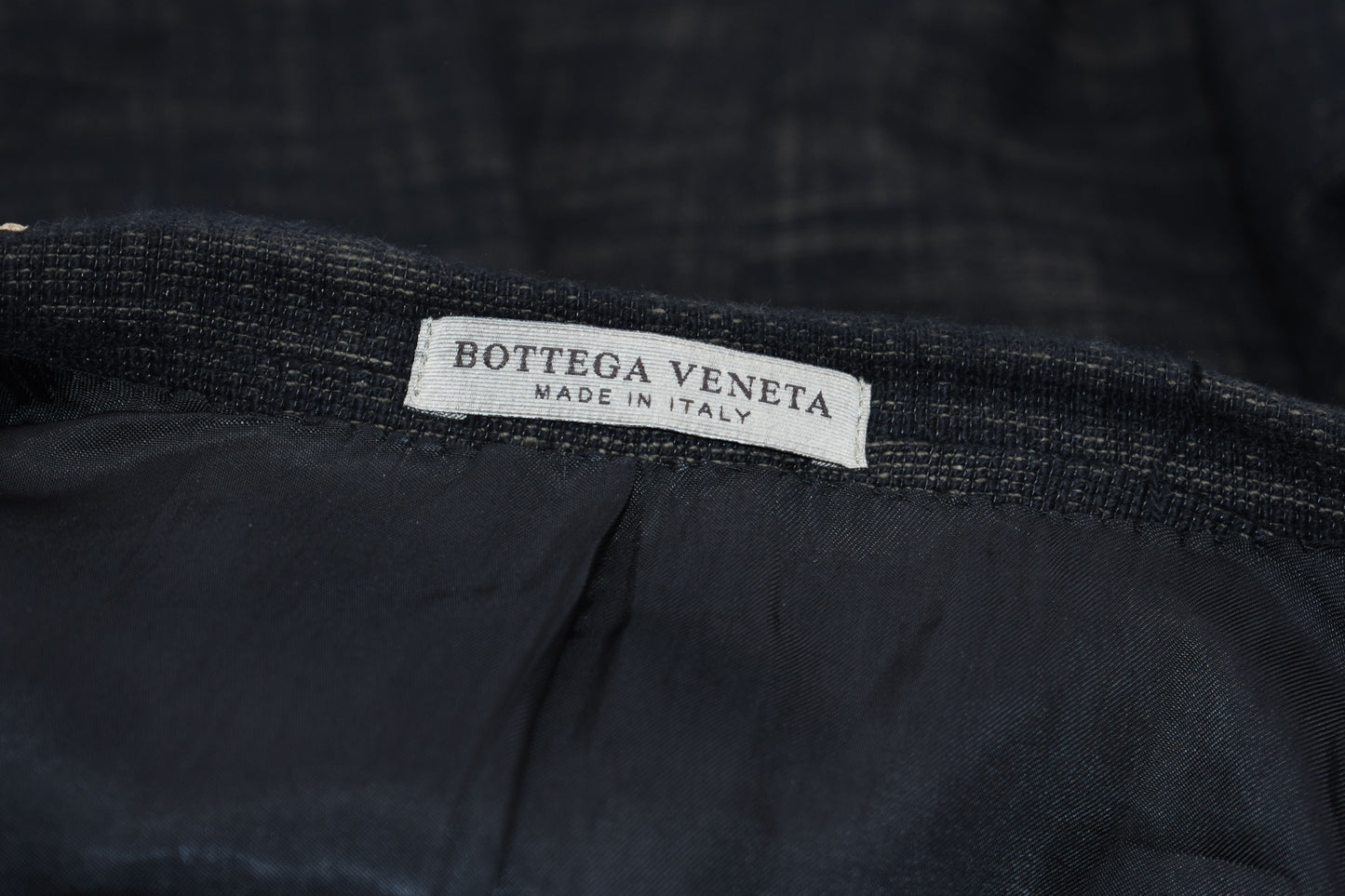 Luxury Bottega Veneta Blazer in Black Print Cotton