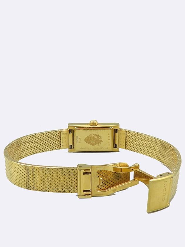 Luxury Gucci Trending 2025 Luxury Gucci Trending 2025 YA147410 G Frame Gold Metal Mother of Pearl Quartz Women s Watch