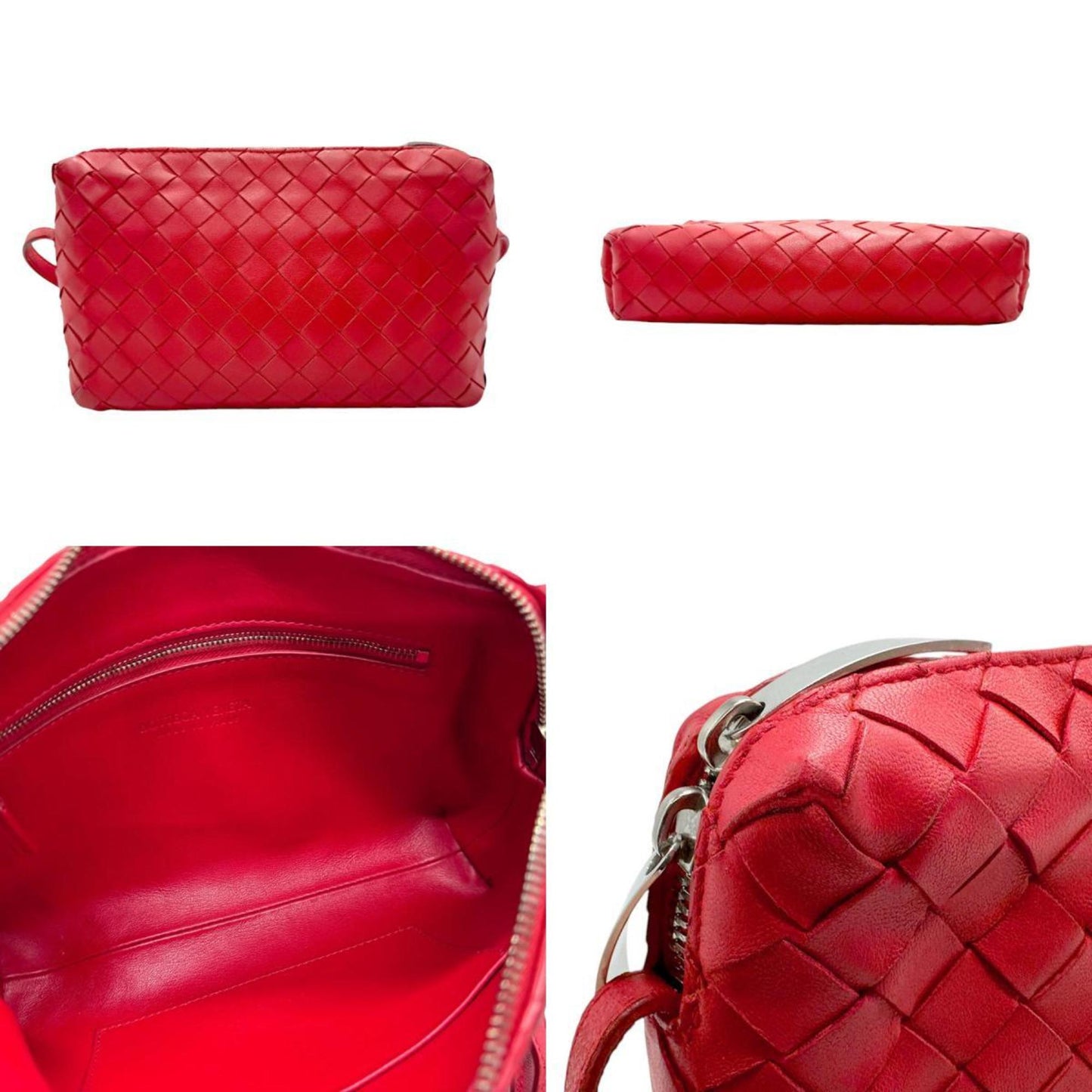 Luxury Bottega Veneta Intrecciato  Leather Shoulder Bag ()