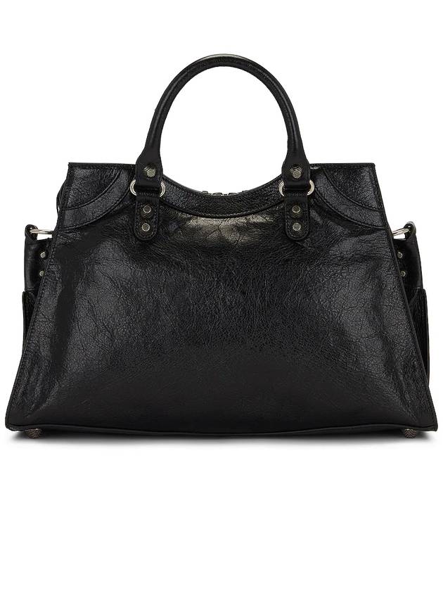Luxury Balenciaga Neo Cagole City Tote Bag Black