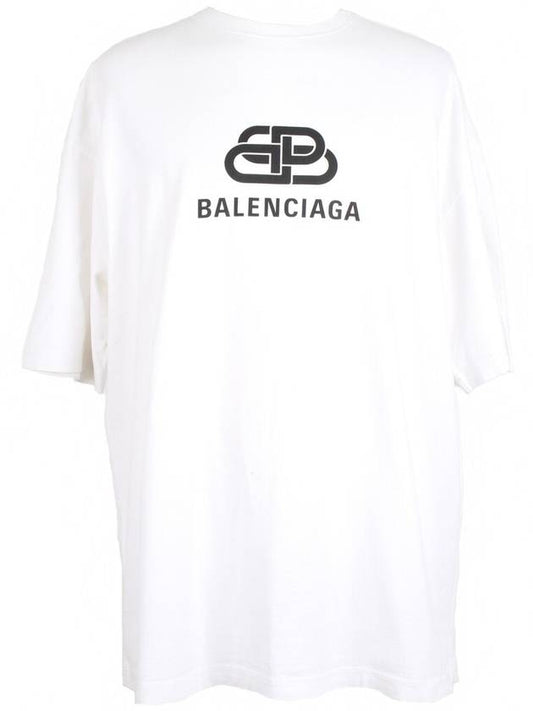 Luxury Balenciaga BB logo short sleeve M
