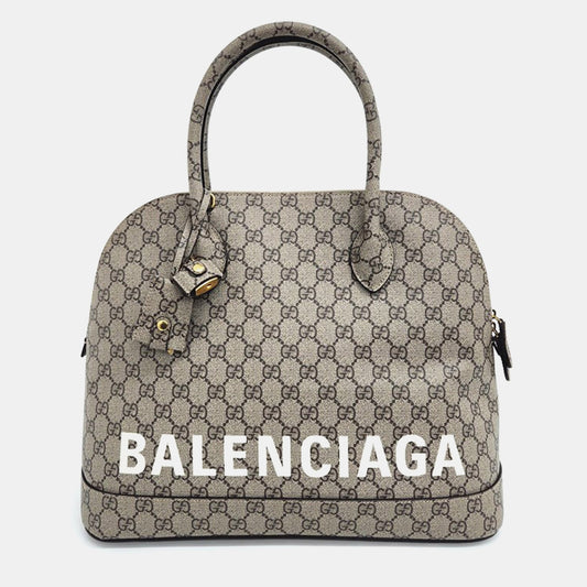 Gucci x Luxury Balenciaga Hacker Project Bill Medium Tote Bag (681698)