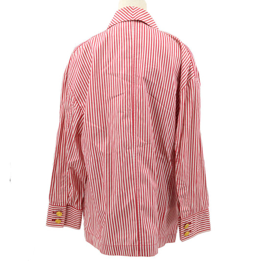 Luxury Chanel Spring striped double-breasted blazer