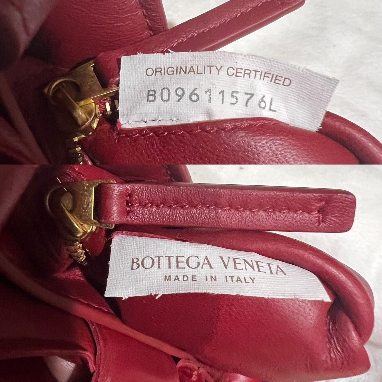 Luxury Bottega Veneta Red Nappa Maxi Intreccio Padded Cassette Crossbody Bag