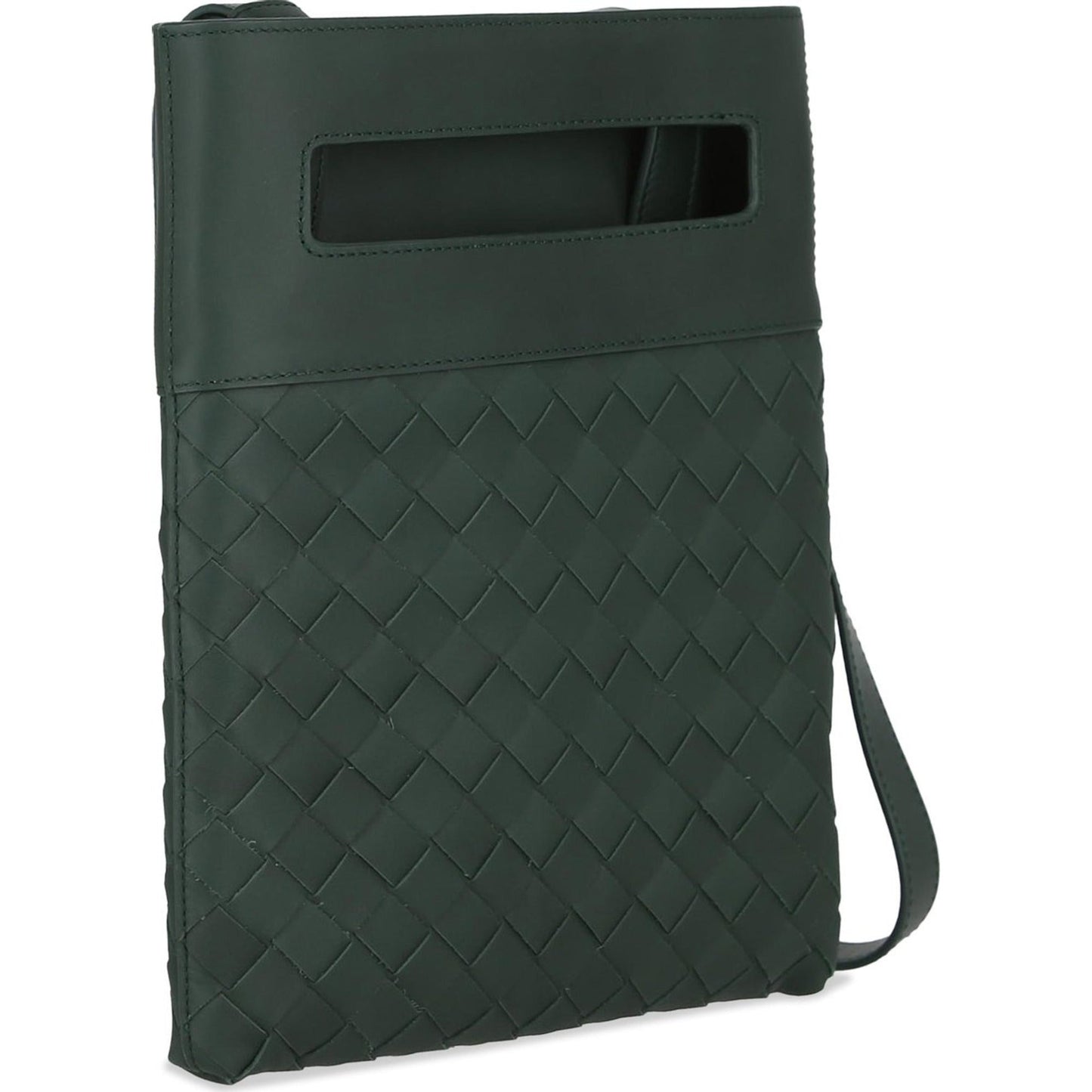 Luxury Bottega Veneta Intrecciato Leather Crossbody Bag