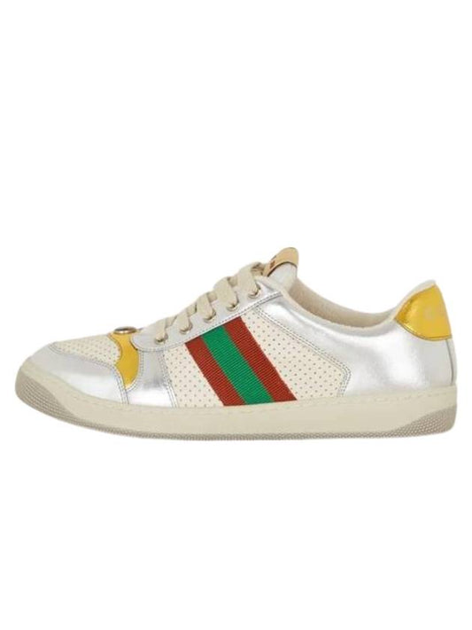 Luxury Gucci Trending 2025 Leather Low Top Sneakers