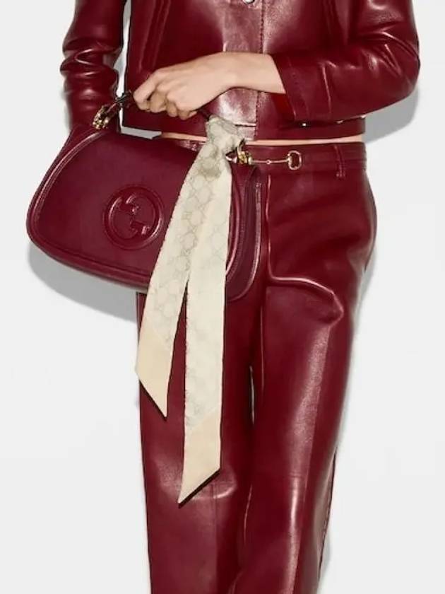 Luxury Gucci Trending 2025 GG silk neck bow 812250 3G001 9078
