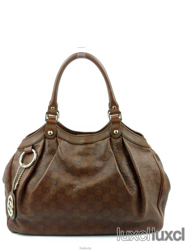 Luxury Gucci Trending 2025 GG Cima Suki Bag 211944 Leather Shoulder