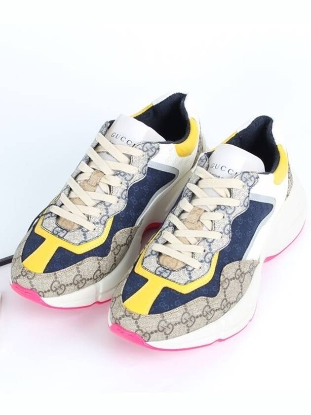Luxury Gucci Trending 2025 Rhyton chunky sole sneakers 6 250