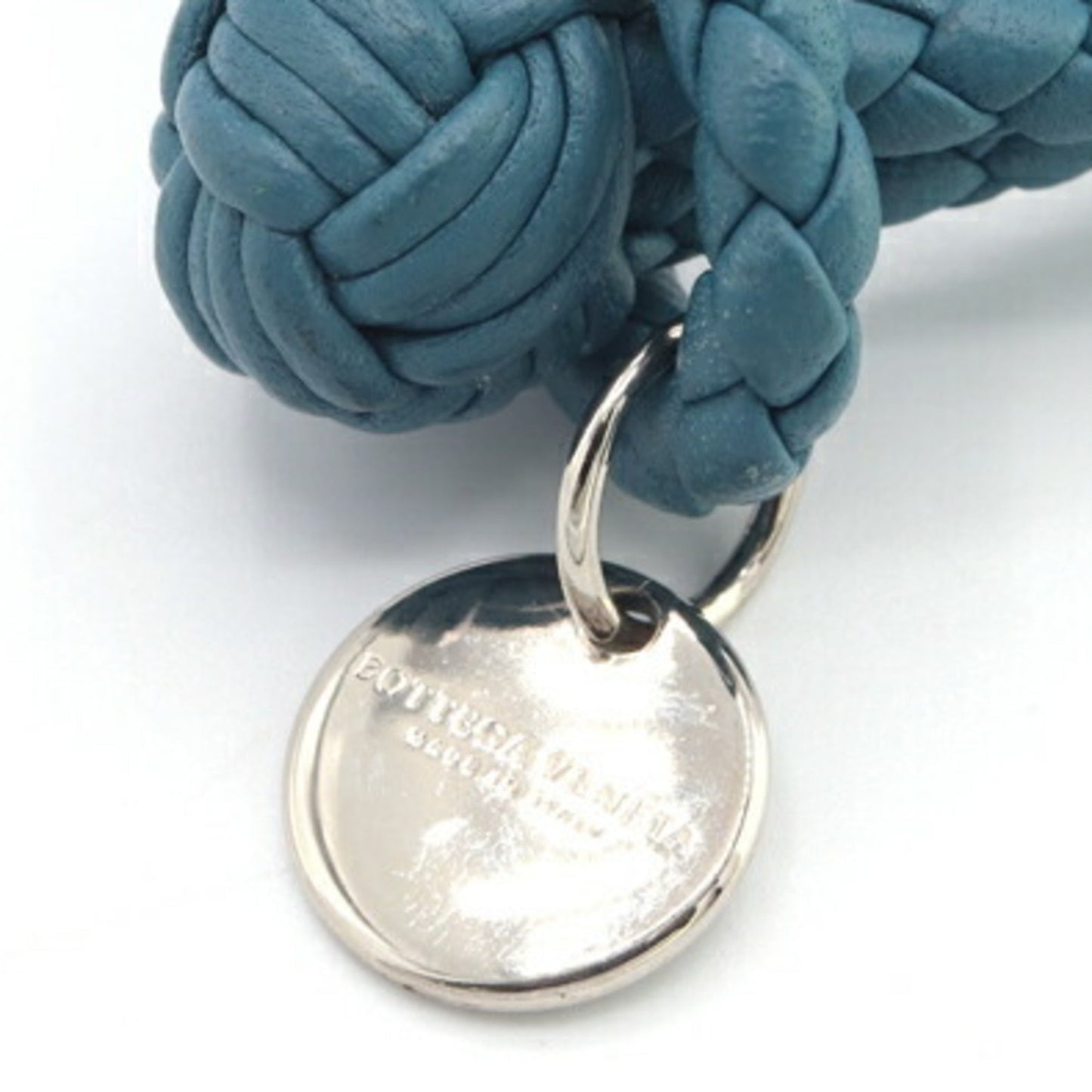 Luxury Bottega Veneta blue  Leather Charm Bracelet ()