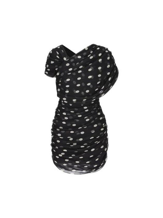 Luxury Saint Laurent Midi One Piece 776449Y5I781095 P24 NOIR CRAIE