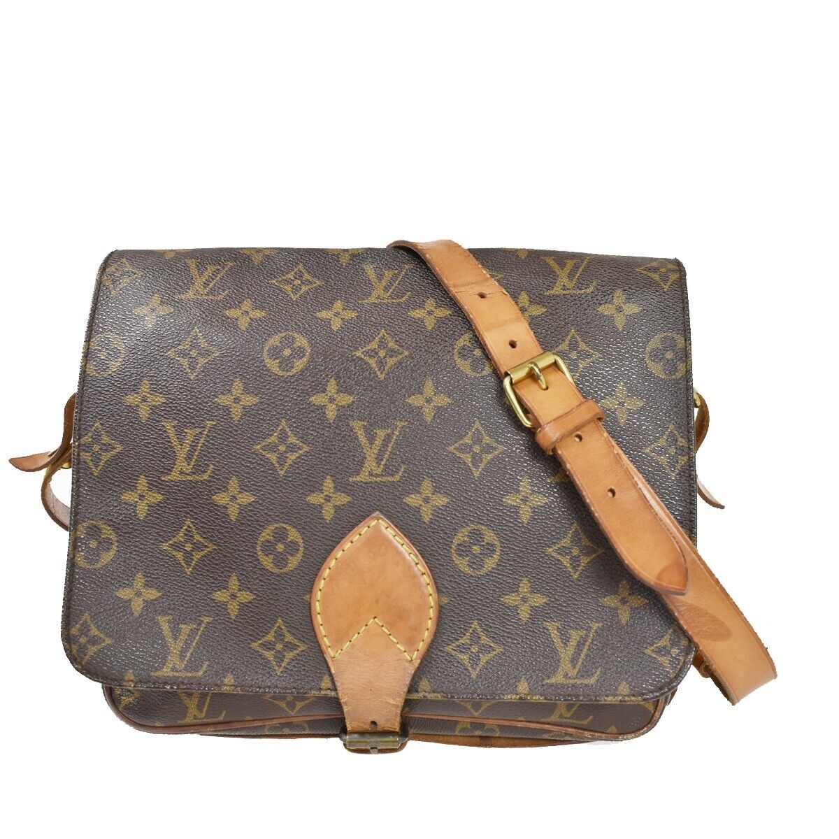 Louis Vuitton Cartouchiere  Canvas Shoulder Bag ()