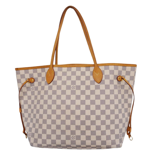 Louis Vuitton Neverfull Mm  Canvas Tote Bag ()
