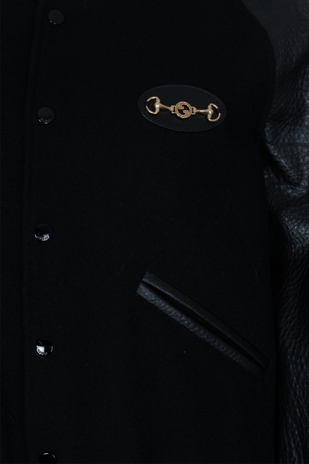 Luxury Gucci Trending 2025 Bomber Jacket Black