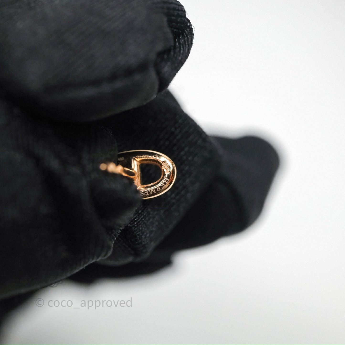 Hermès Chaine d'Ancre Earrings Rose Gold