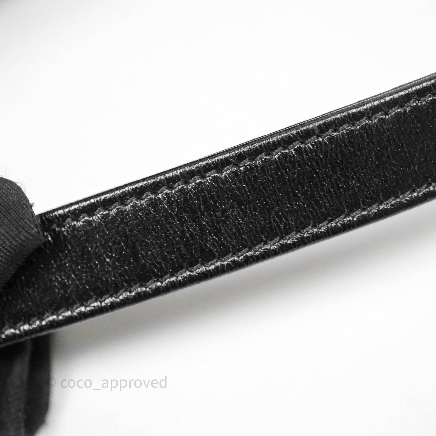 Chanel Handle Clutch with Chain Black Shiny Lambskin Gold Hardware