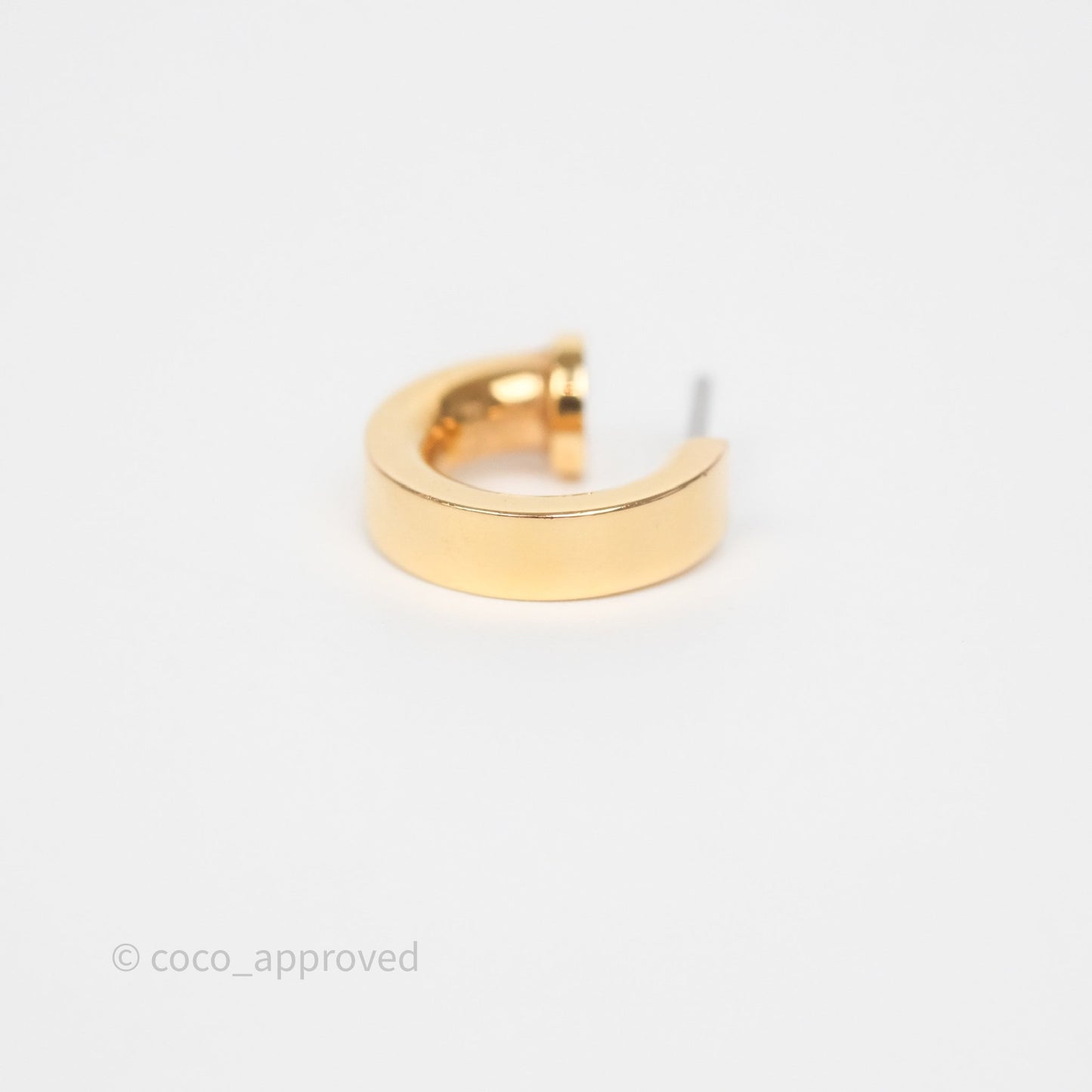 Hermès O'Kelly Earrings Nata I2 Swift Rose Gold Hardware