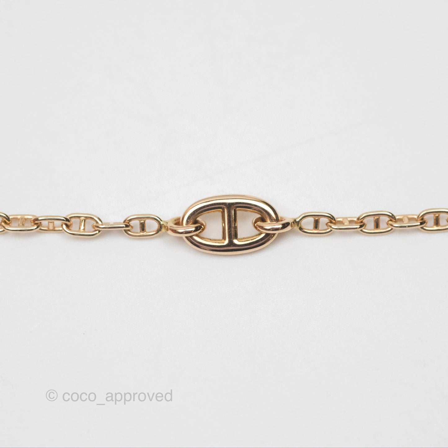 Hermès Farandole Bracelet Very Small Model Rose Gold