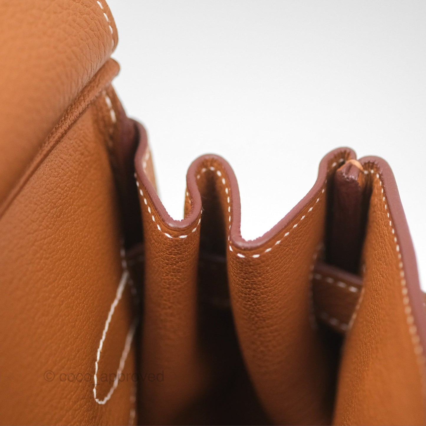 Hermès Birkin 30 Retourne Gold 37 Togo Palladium Hardware