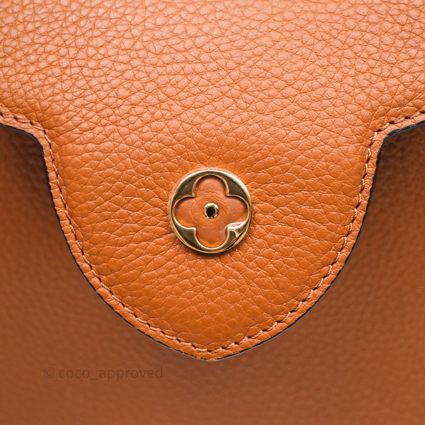 Louis Vuitton Taurillon Capucines BB Tan Gold Hardware