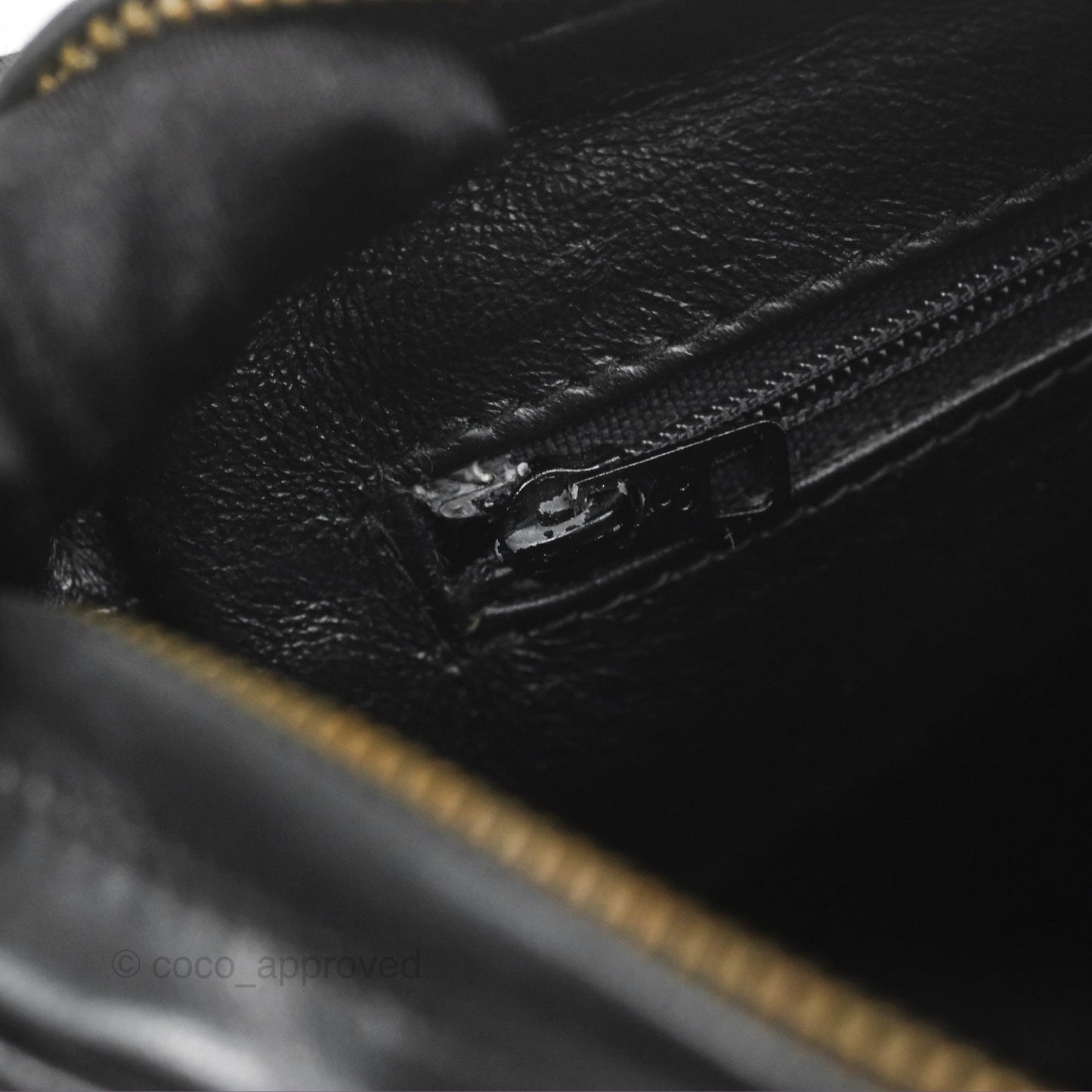 Chanel Vintage Camera Bag Black Lambskin Gold Hardware