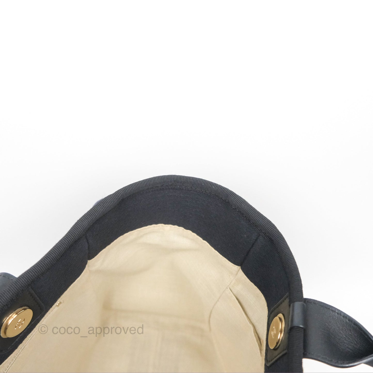 Chanel Medium Canvas Deauville Tote Navy Gold Hardware