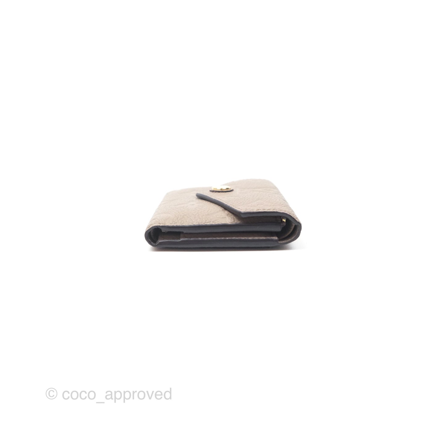 Louis Vuitton Zoé Wallet Monogram Empreinte Leather Turtledove