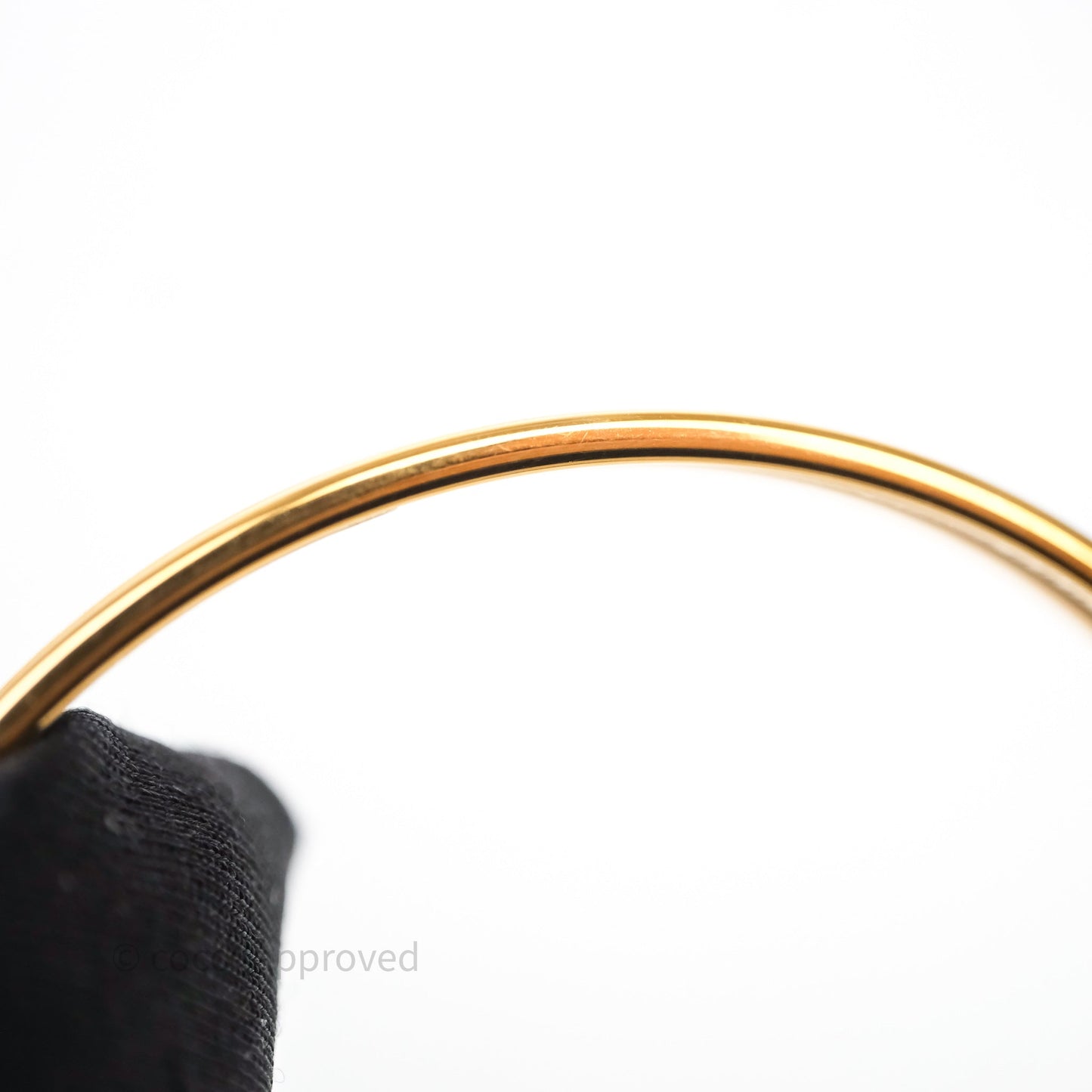 Hermès OP'H Bangle White/ Multicolor Rose Gold Hardware