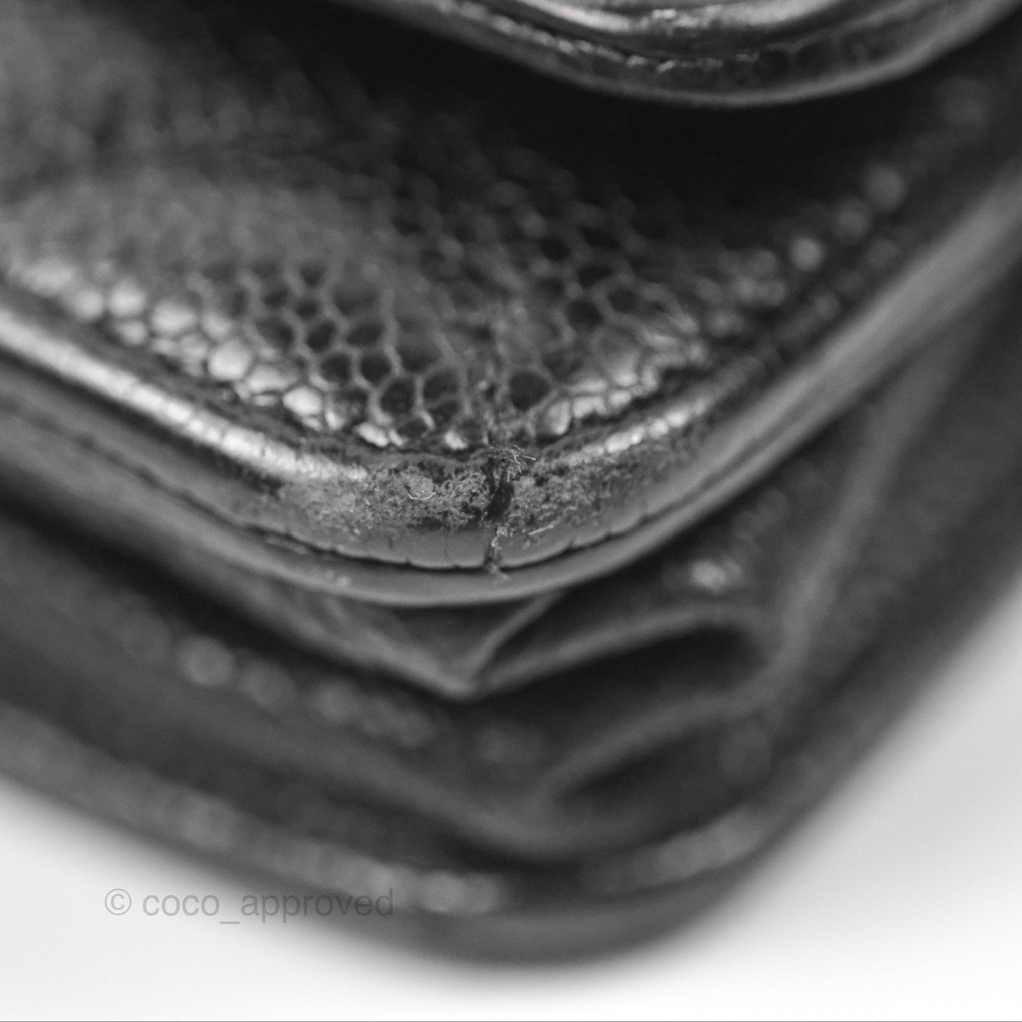 Chanel Boy Wallet on Chain WOC Black Caviar Gold Hardware