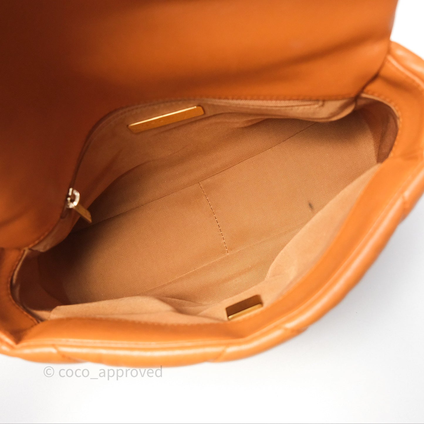 Chanel 19 Small Caramel Mixed Hardware