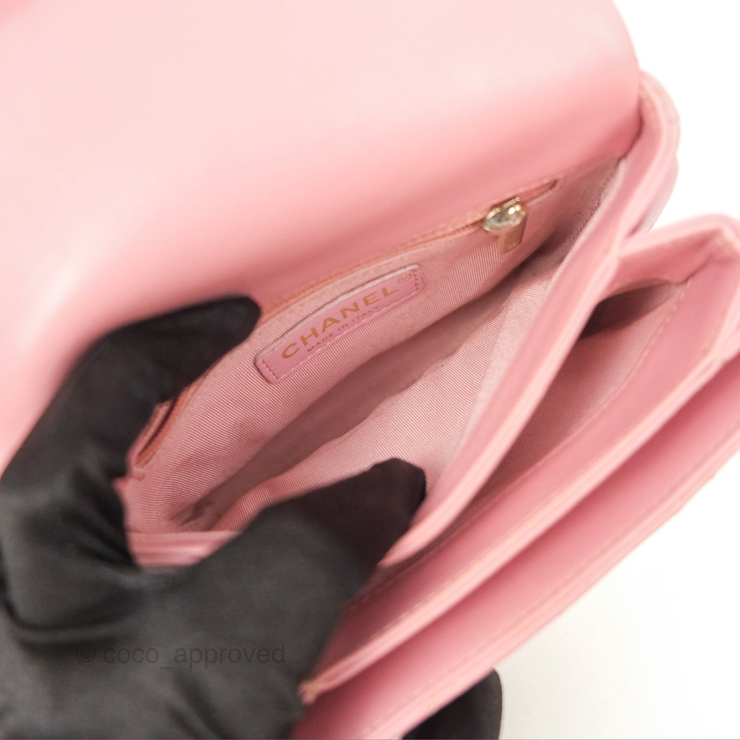 Chanel Citizen Chic Flap Bag Pink Lambskin Gold Hardware